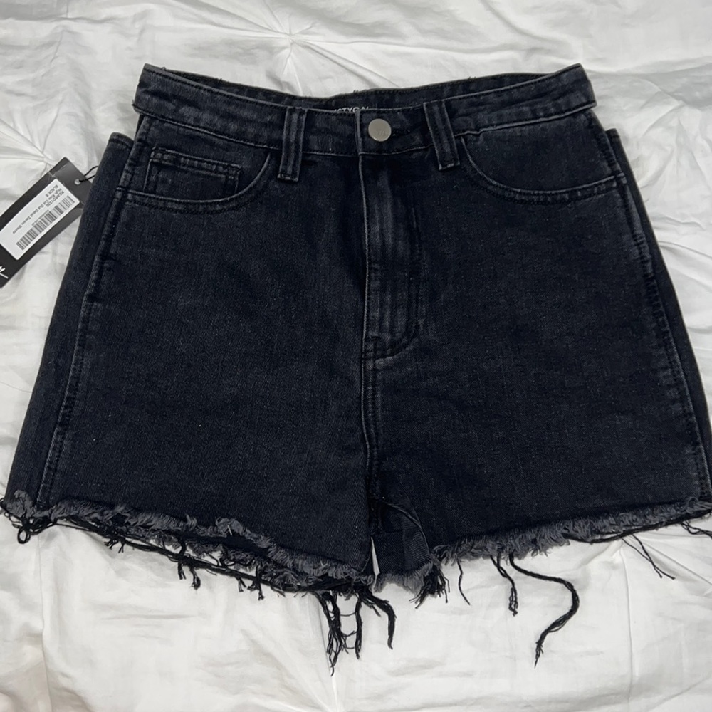 Nasty Gal High Rise Black Shorts!